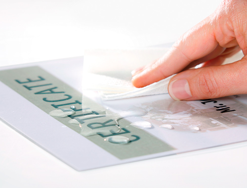 BOLSA DE PLASTIFICAR Q-CONNECT 105 X 148 MM DIN A6 125 MC CAJA DE 100 UNIDADES