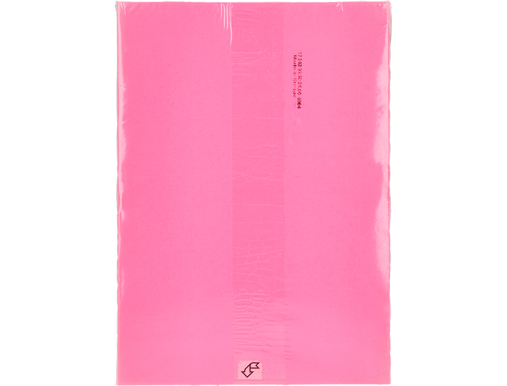 PAPEL COLOR Q-CONNECT DIN A4 80GR ROSA NEON PAQUETE DE 500 HOJAS