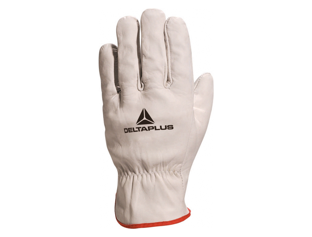 GUANTES DELTAPLUS PIEL VACUNO ESPECIAL PARA TODO TIPO DE TRABAJOS EL MAS VENDIDO DEL MERCADO TALLA 10