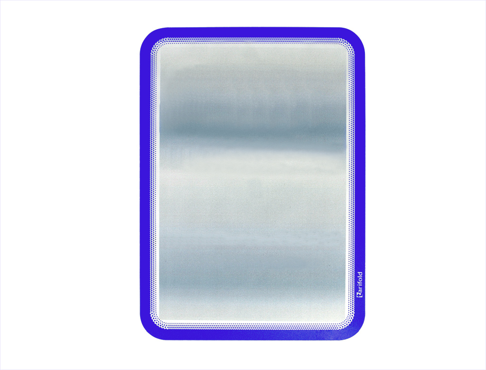 MARCO PORTA ANUNCIOS DJOIS MAGNETO DIN A4 DORSO ADHESIVO REMOVIBLE COLOR AZUL PACK DE 2 UNIDADES
