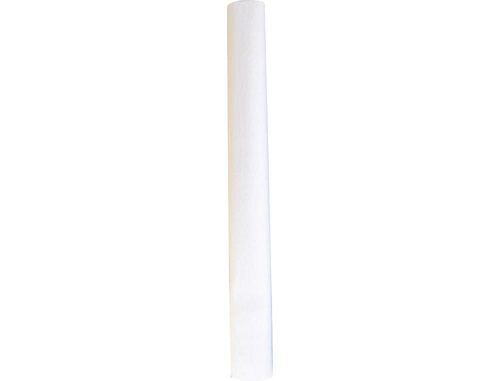 PAPEL CRESPON LIDERPAPEL ROLLO DE 50 CM X 2,5 M 85G/M2 BLANCO
