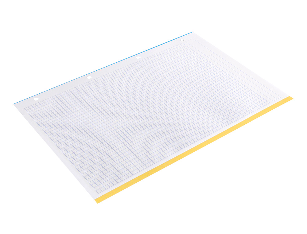 RECAMBIO A4 ANTARTIK 100 HOJAS 90G/M2 CUADRO 5 MM 4 TALADROS BANDAS DE 5 COLORES