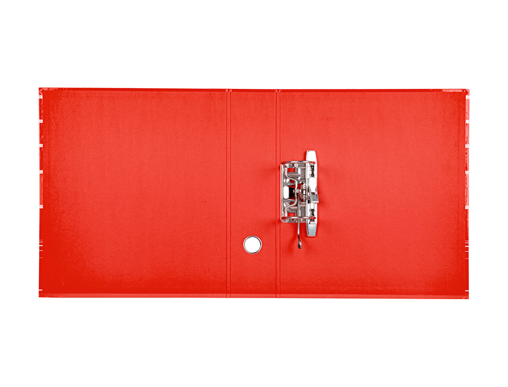 ARCHIVADOR DE PALANCA LIDERPAPEL A4 FILING SYSTEM FORRADO SIN RADO LOMO 80 MM COLORES SURTIDOS CON CAJA Y