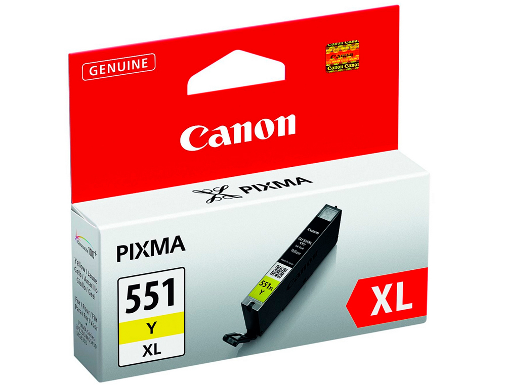 INK-JET CANON CLI-551XL IP7250 / MG5450 / MG6350 AMARILLO