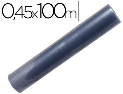 ROLLO PLASTICO FORRALIBROS 0,45X100 MT