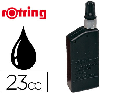 TINTA CHINA ROTRING NEGRA FRASCO DE 23 CC
