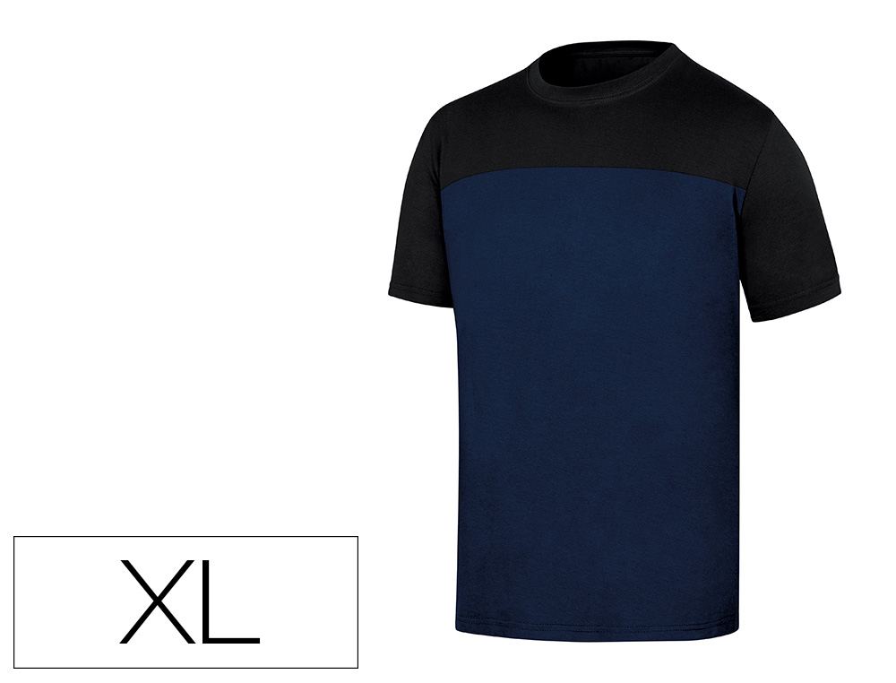 CAMISETA DE ALGODON DELTAPLUS COLOR AZUL TALLA XL