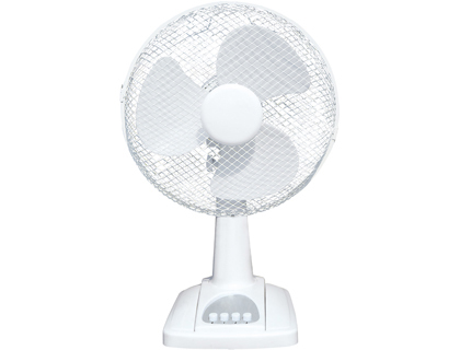VENTILADOR SOBREMESA POTENCIA 45W 3 VELOCIDADES ASPAS DE 40 CM CABEZAL MULTIORIENTABLE