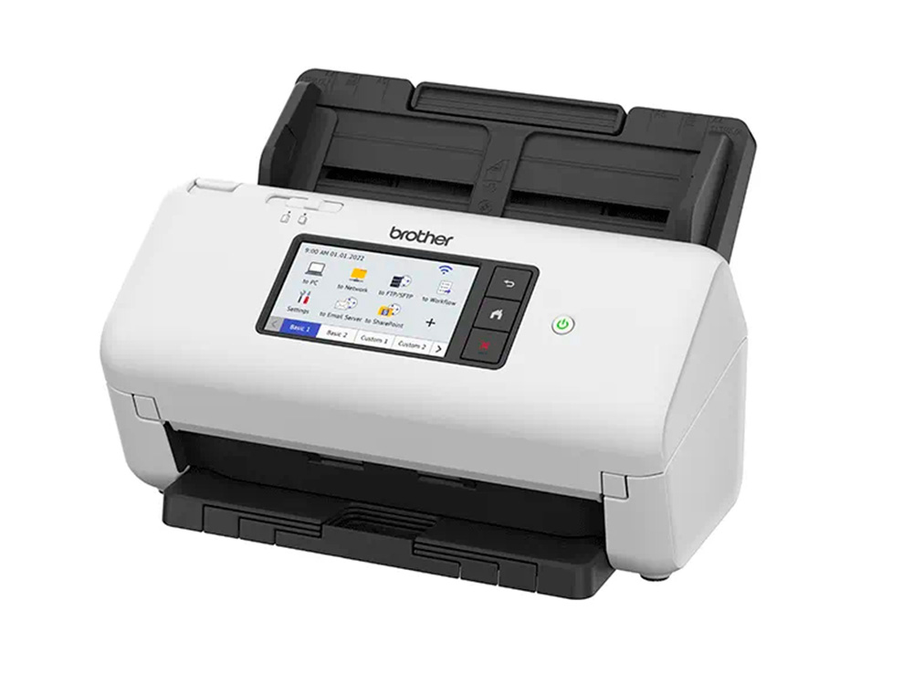 ESCANER BROTHER SOBREMESA ADS-4700W DOBLE CARA TAMAO A4 RESOLUCION 600 PPP VELOCIDAD 80 PPM USB 3.0 WIFI