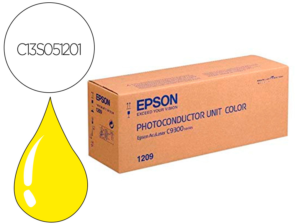 FOTOCONDUCTOR EPSON ACULASER C3900 / CX37 / WORKFORCE AL-C300 AMARILLO 30.000 PAGINAS