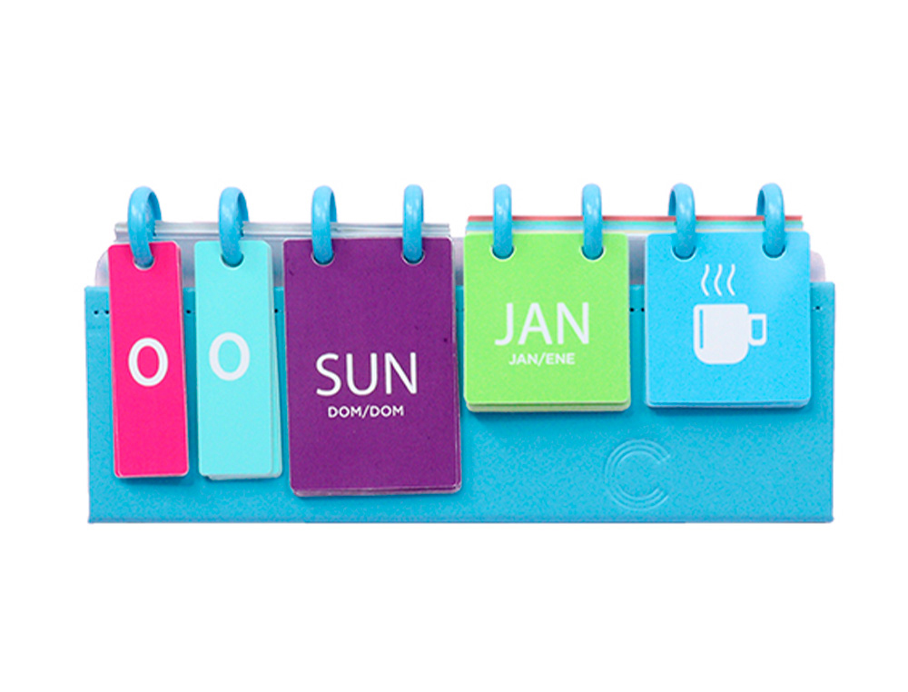 CALENDARIO CUADERNO INTELIGENTE INTELIGENTE BLUE UNICO