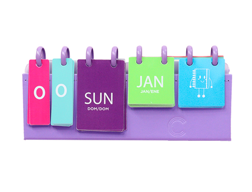 CALENDARIO CUADERNO INTELIGENTE INTELIGENTE PURPLE UNICO