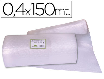 PLASTICO BURBUJA LIDERPAPEL 0.40X150M